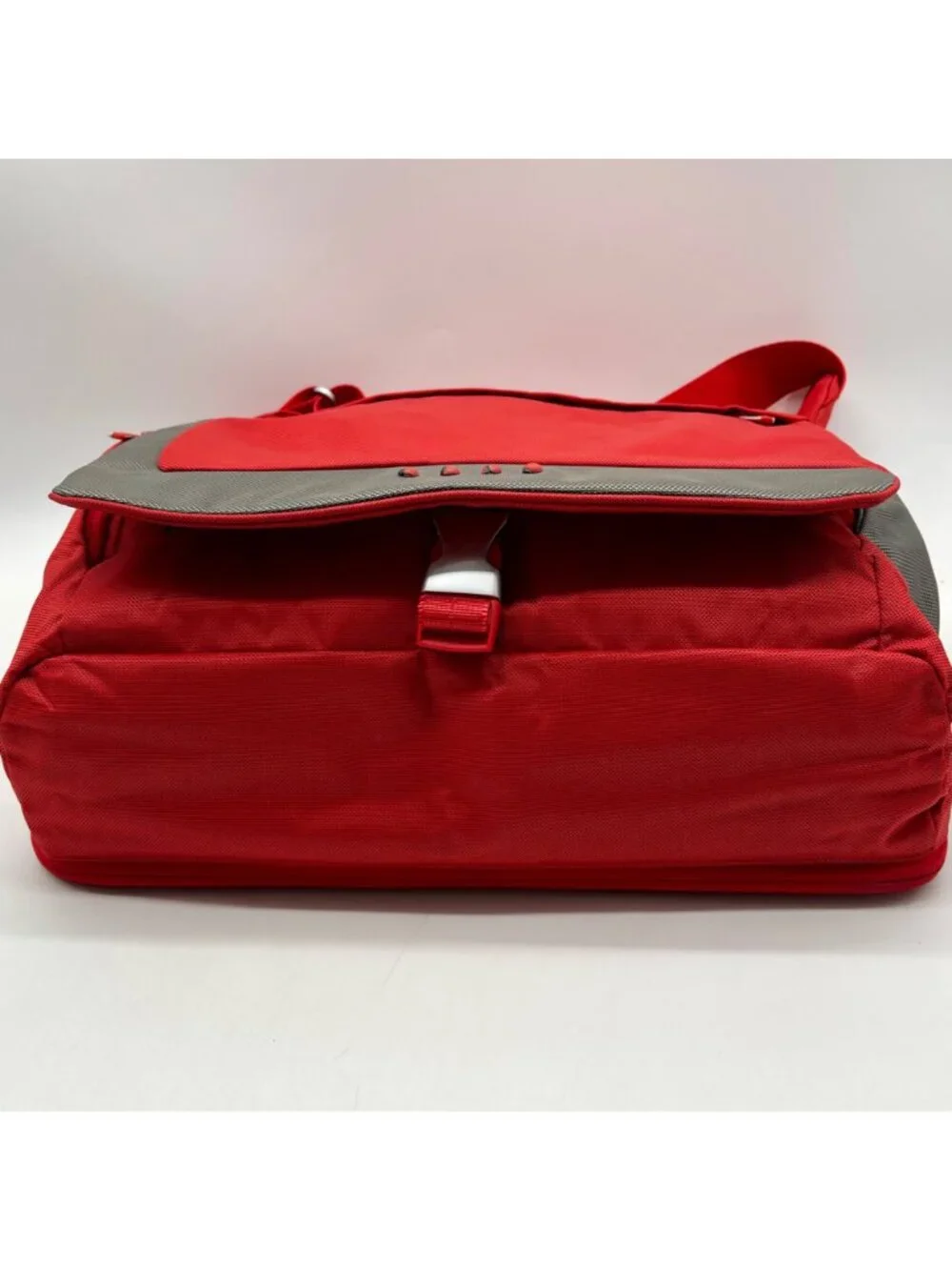 Tumi Red T-Tech Messenger Bag
